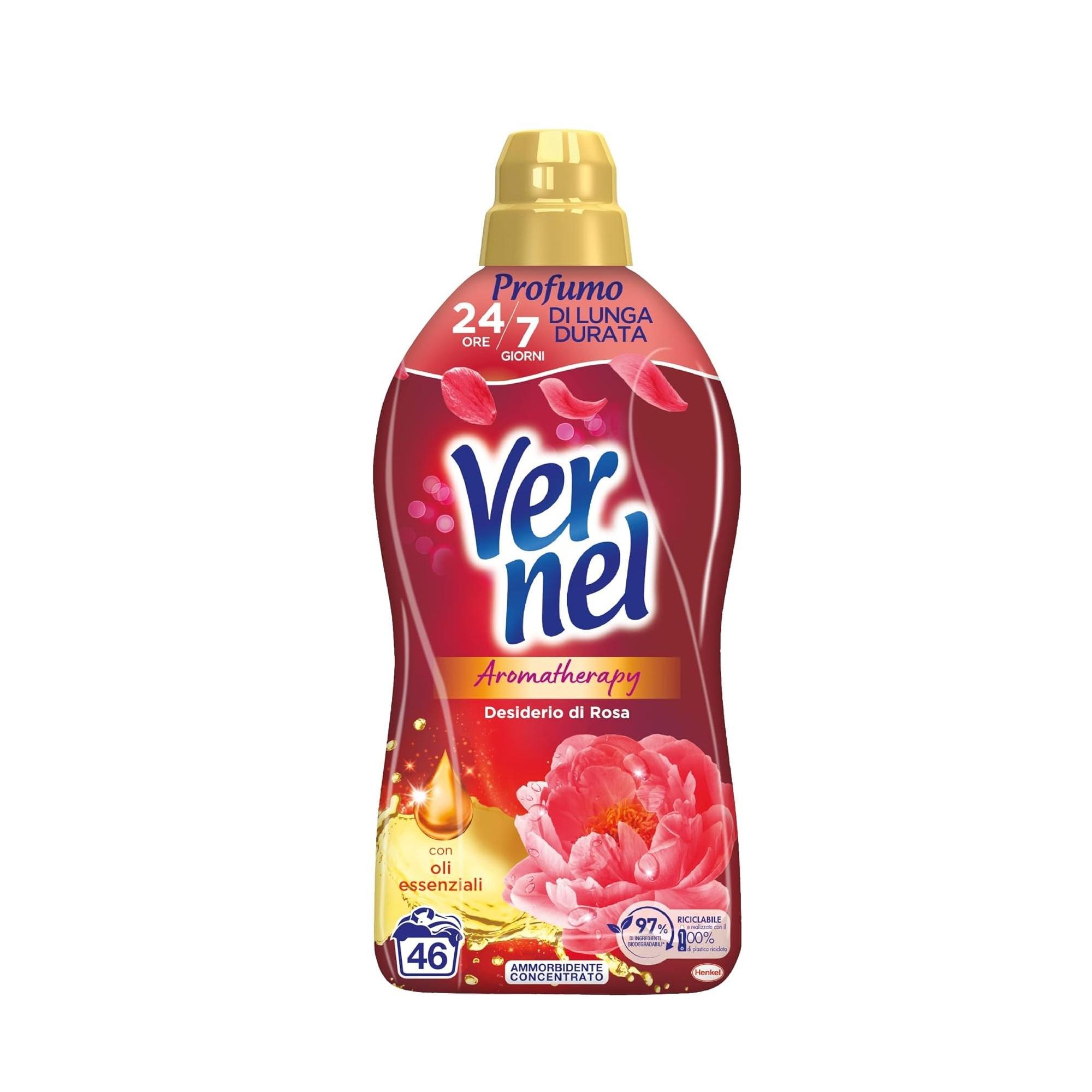 vernel ammorbidente vernel desidferio rosa 78 lavaggi 1,15 lt. - foto 1