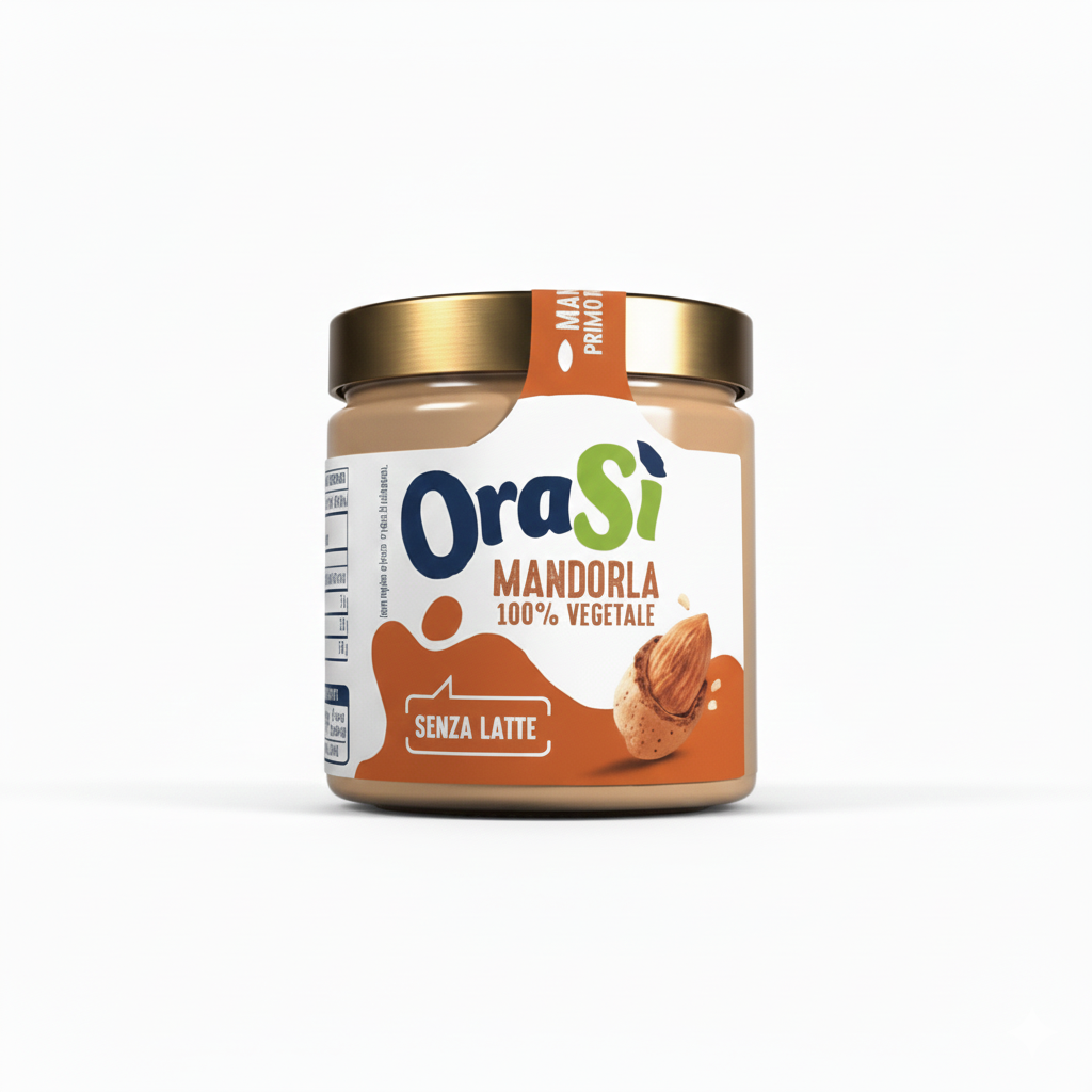 orasi crema vegana spalmabile alla mandorla orasi 180 gr. - foto 1