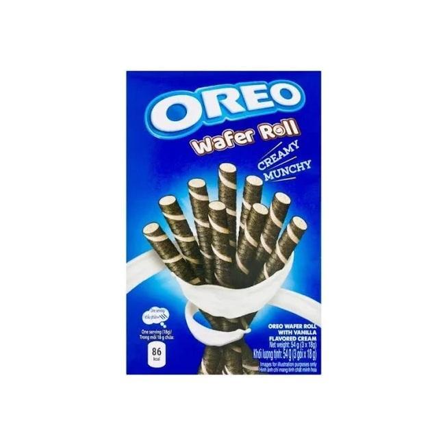 oreo biscotti oreo vanilla wafer rolls 54 gr. - foto 1