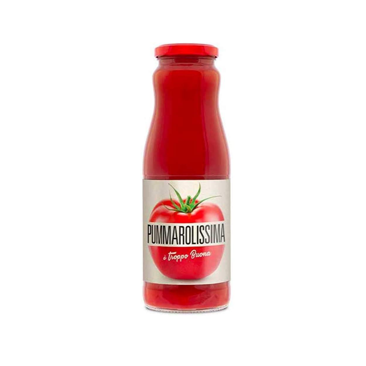 o' sole e' napule passata rustica o sole e napule pummarolissima 680 gr. - foto 1