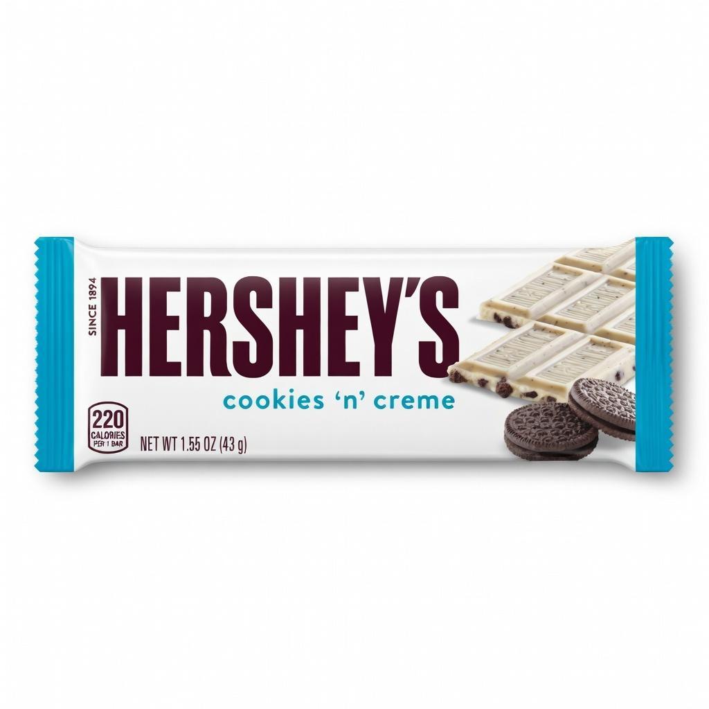 hershey's biscotti farciti cookies n' cream hershey's da 43 gr. - foto 1