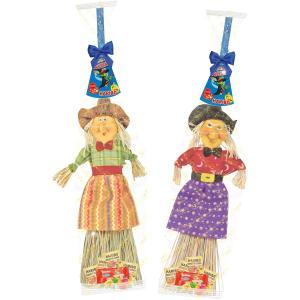 Maxi scopa befana castelvedere con dolci assortiti 200 gr.