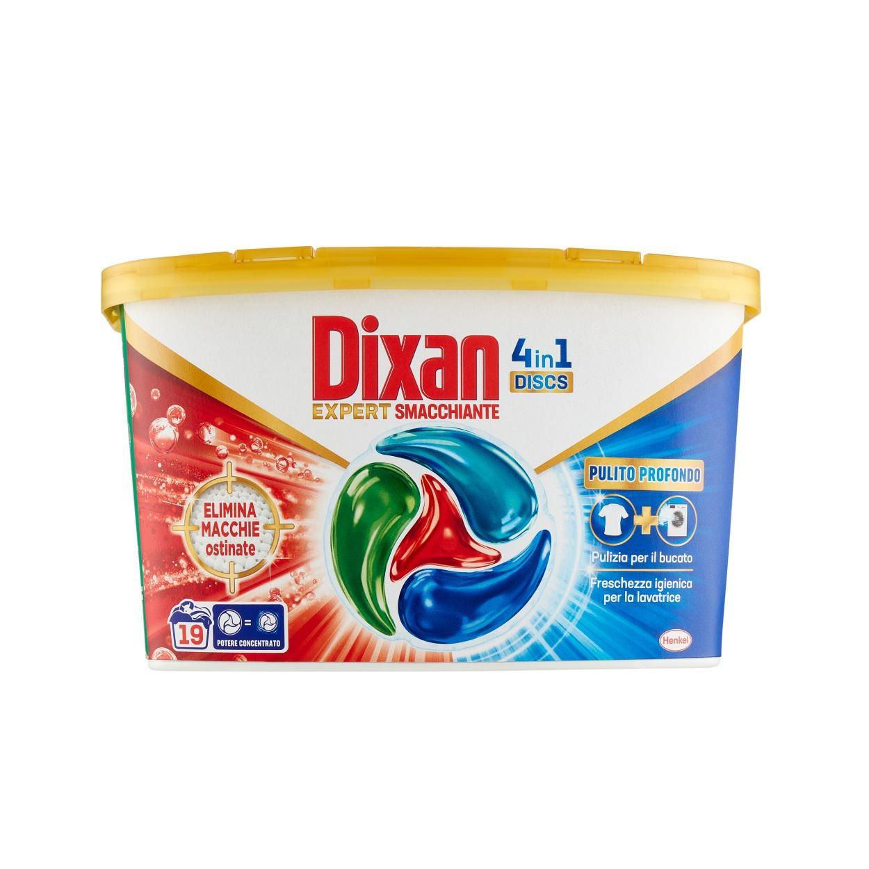 dixan pastiglie smacchianti dixan discs 19 pz. - foto 1