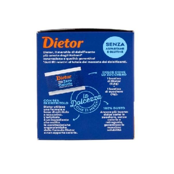 dietor scatola dolcificante stevia dietor x40 bustine - foto 2