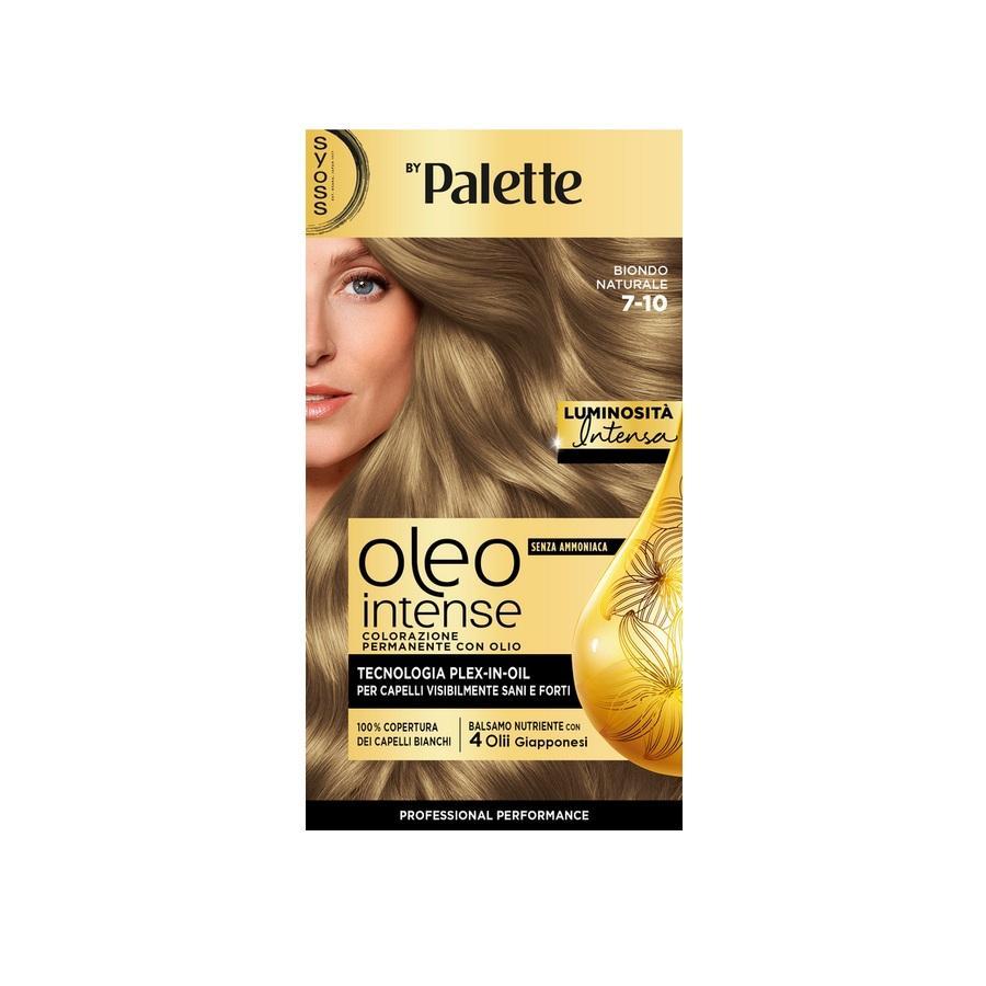 palette tintura senza ammoniaca colorazione permanente con olio 7-10 biondo naturale oleo intense syoss by palette - foto 1