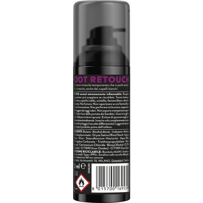 syoss spray colorazione temporanea biondo scuro syoss palette root retoucher da 120 ml. - foto 2