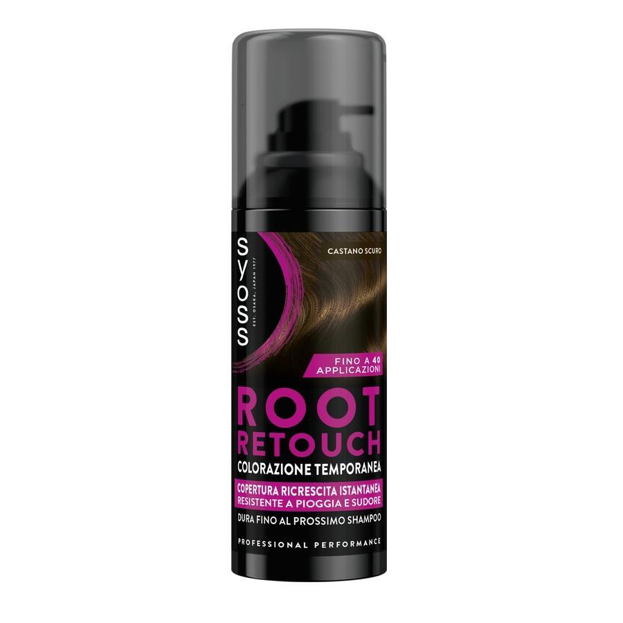 syoss spray colorazione temporanea castano scuro syoss palette root retoucher da 120 ml. - foto 1