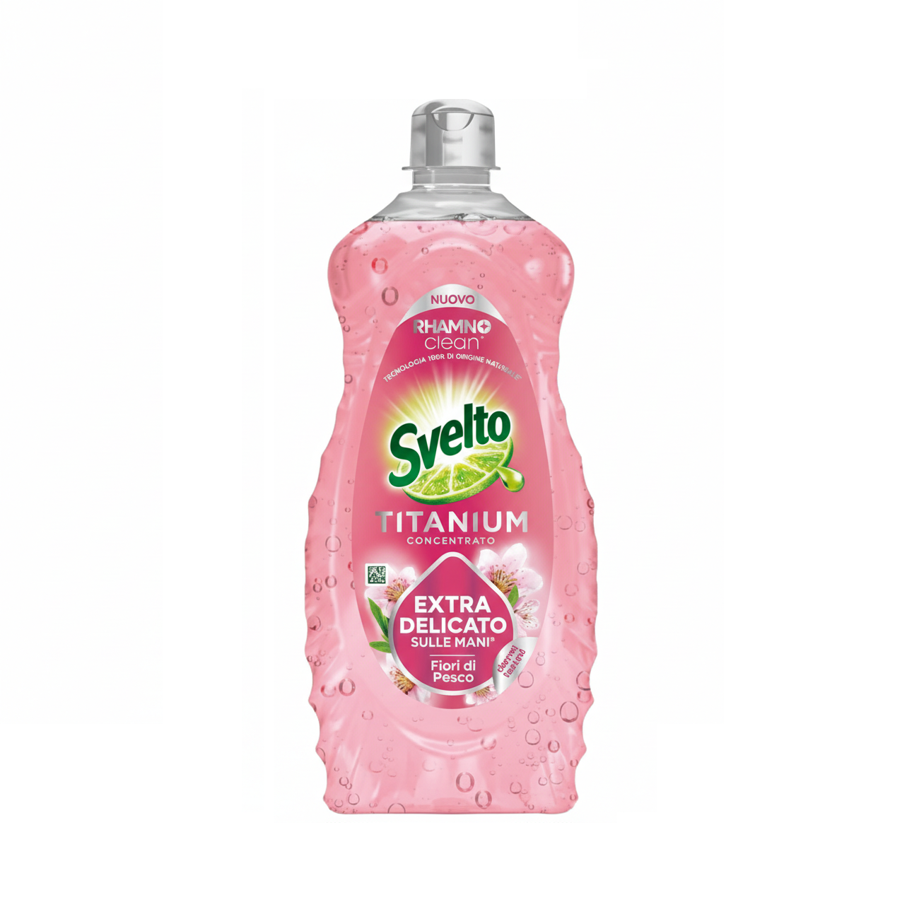svelto detersivo concentrato per piatti extra delicato ai fiori di pesco svelto titanium 650 ml. - foto 1