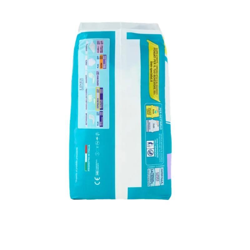 lines pannolini unisex a mutandina lines specialist taglia l super maxi 14 pz. - foto 2