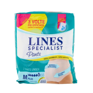 Pannolini unisex  specialist pants taglia m plus 7 pz.
