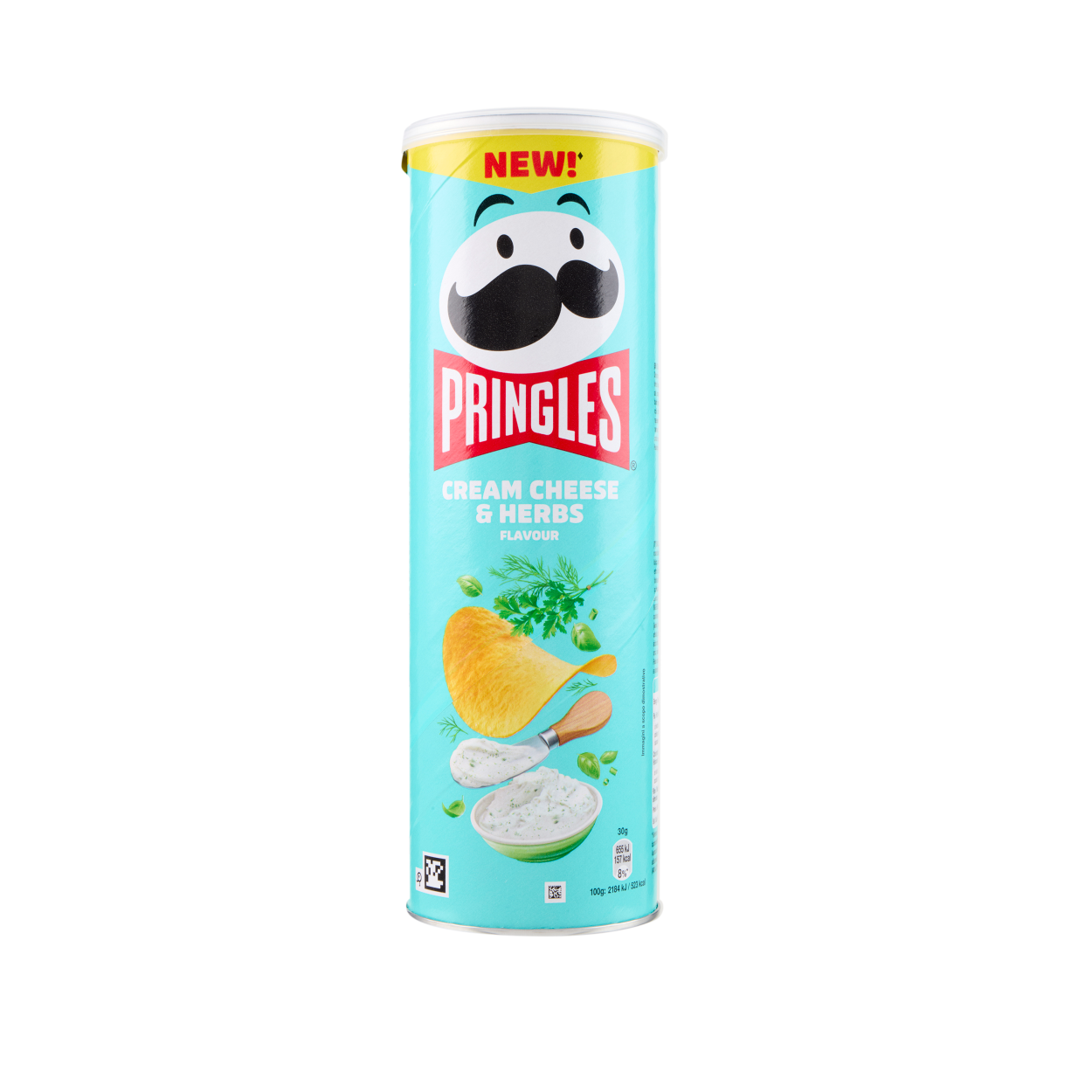 pringles patatine formaggio e erbe aromatiche pringles cheese&herbs 175 gr. - foto 1