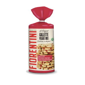 Gallette vegane veggie mix senza glutine con verdure  120 gr.