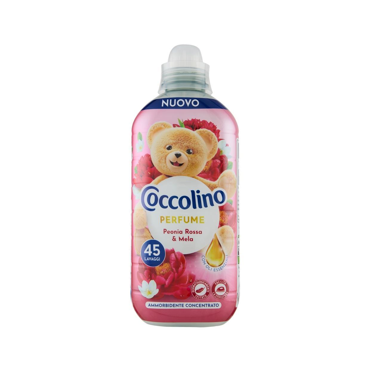 coccolino ammorbidente concentrato perfume peonia rossa e mela coccolino x45 lavaggi 952 ml. - foto 1