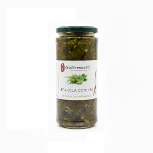 Scarola sott'olio condita  540 gr.