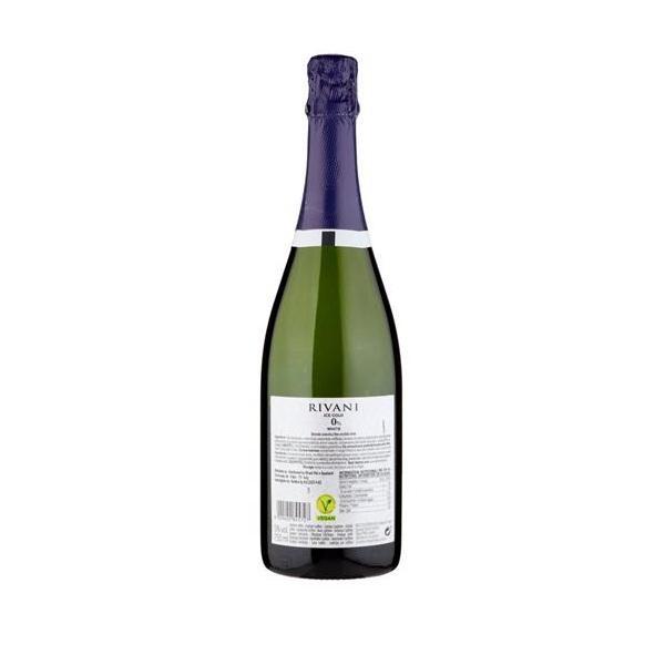 rivani spumante dealcolato senza alcol 0% rivani sparkling 75 cl. - foto 2
