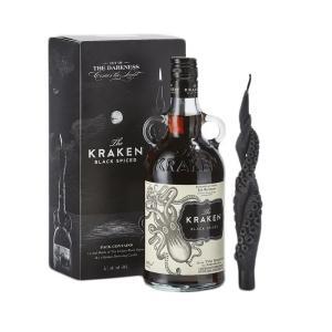 Bevanda al rum speziato nero  40% 70 cl. + candela omaggio