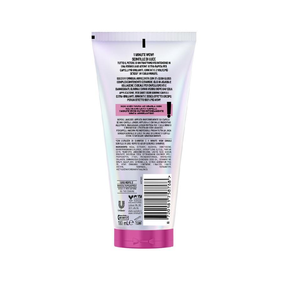 sunsilk shampoo maschera mask 1 minuto scintille di luce sunsilk 180 ml. - foto 2