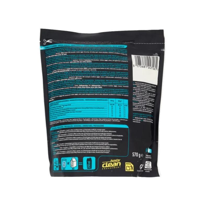 isostad preparato al gusto di vaniglia in polvere ricco di proteine e basso contenuto di zuccheri  isostad whey protein vanilla lavour da 570 gr. - foto 2