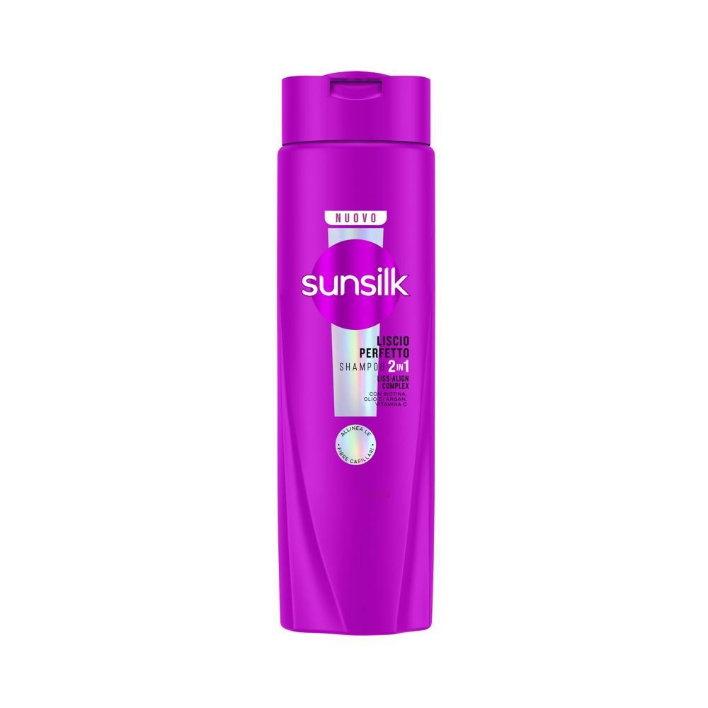 sunsilk shampoo 2in1 liscio perfetto allinea le fibre capillari sunsilk 250 ml. - foto 1