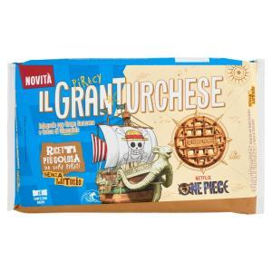 Biscotti integrali con grano saraceno e gocce di cioccolato  il gran turchese edizione one piece 340 gr.