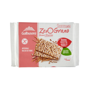 Cracker integrali zero grano con riso soffiato  360 gr