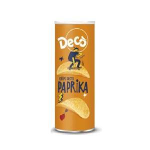 Patatine snack tubo paprika  160 gr.