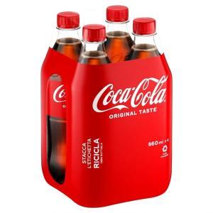 Bottiglie pet x4 original taste coca-cola 66 cl.