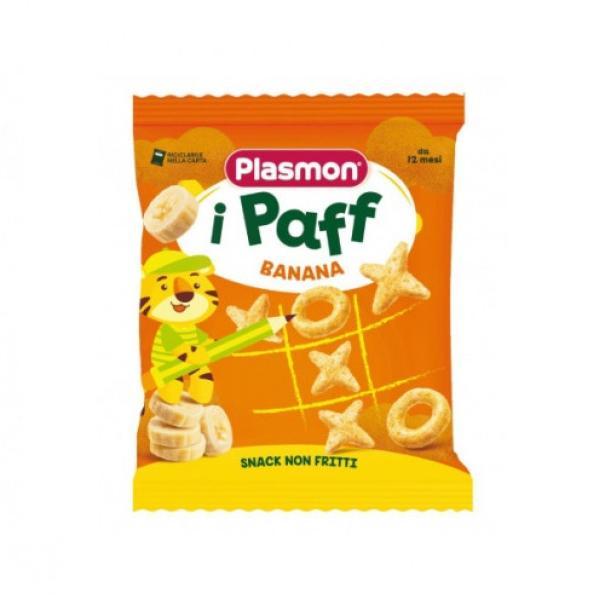 plasmon snack non fritti per bambini alla banana paff plasmon 15 gr. - foto 1
