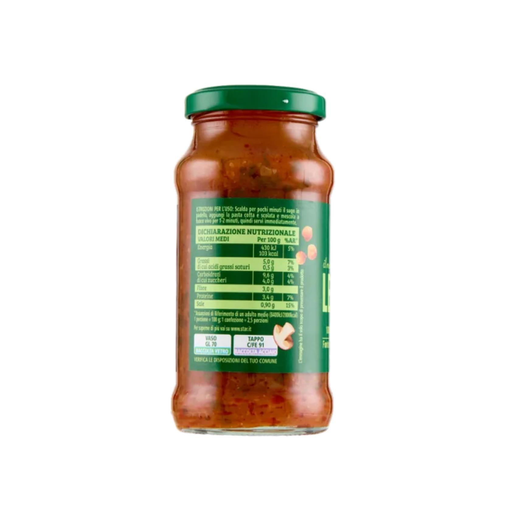 star ragu' di ceci e funghi porcini star il mio gran legu' 260 gr. - foto 2