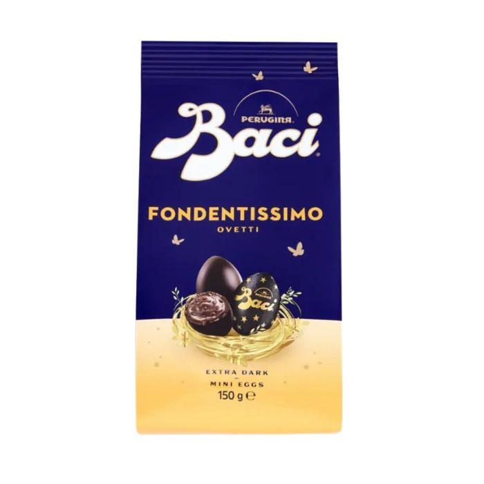 baci perugina ovetti di cioccolato fondente ripieni baci perugina fondentissimo da 150 gr. - foto 1