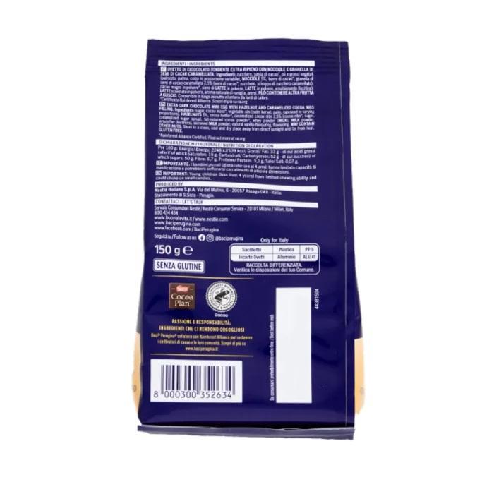 baci perugina ovetti di cioccolato fondente ripieni baci perugina fondentissimo da 150 gr. - foto 2