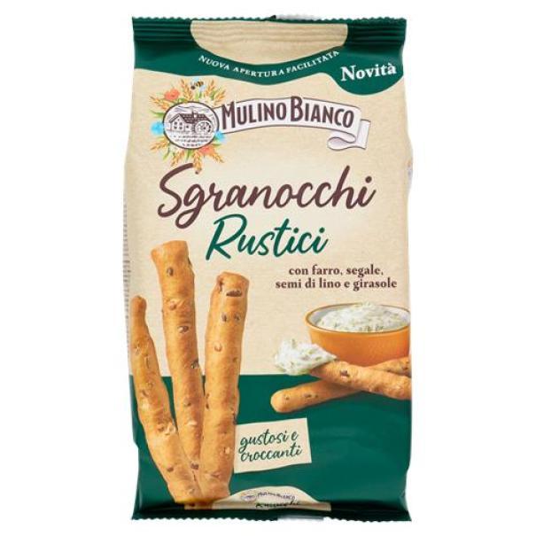 mulino bianco grissini gustosi e croccanti sgranocchi rustici mulino bianco da 210 gr. - foto 1