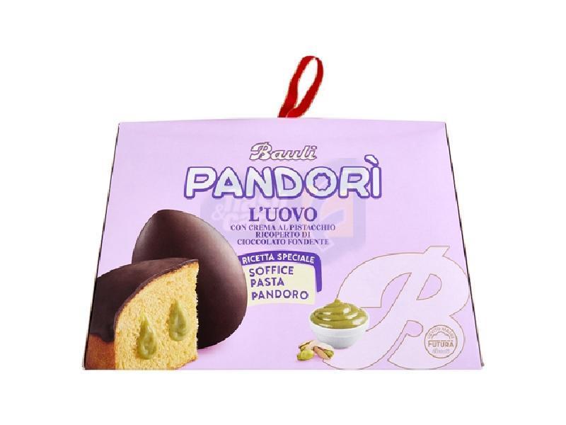 bauli torta uovo pandori' al gusto pistacchio bauli da 620 gr. - foto 1