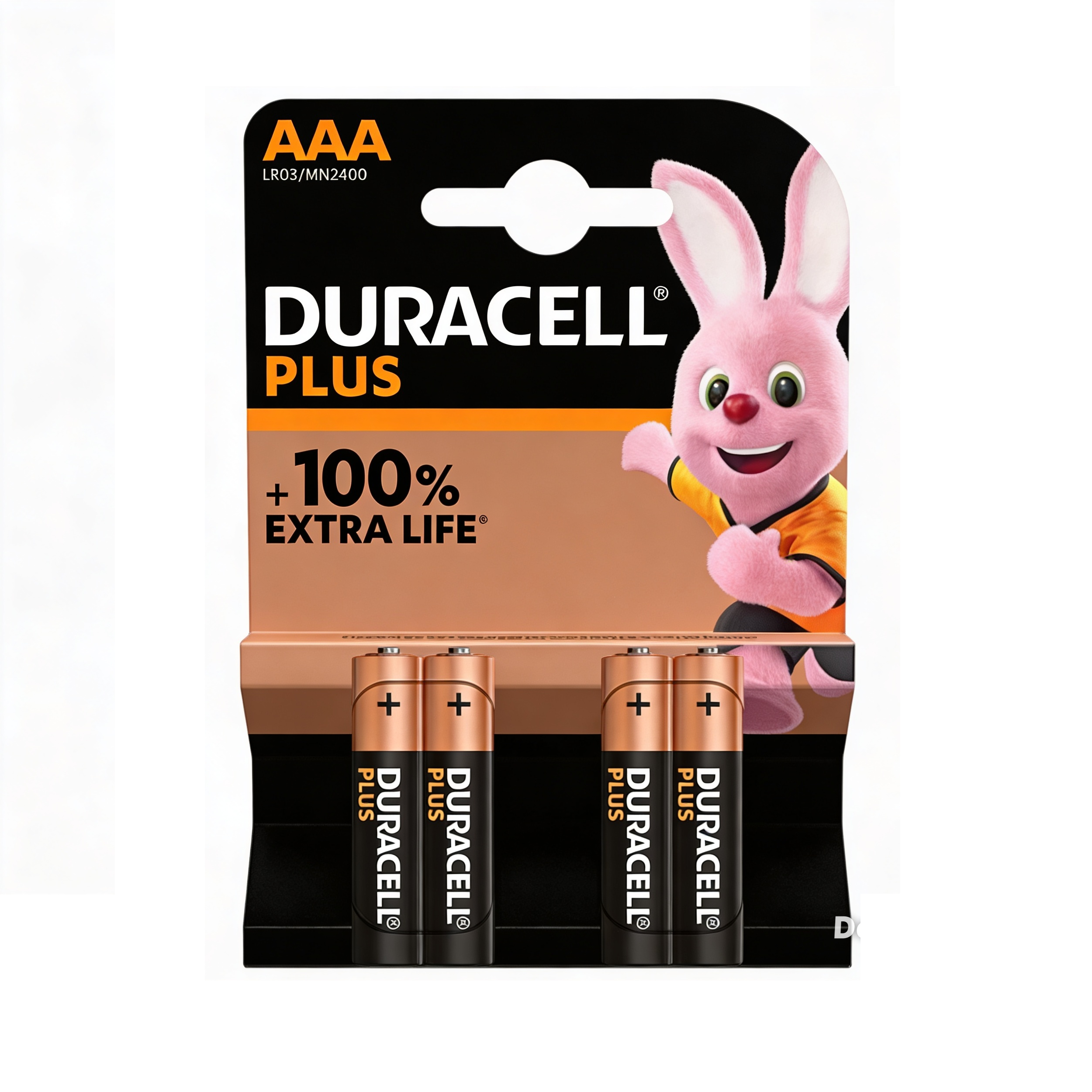 duracell pile alcaline ministilo aaa duracell plus 4 pz. - foto 1