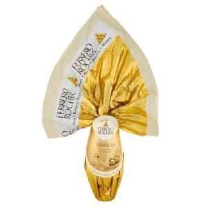 Uovo di cioccolato bianco pasqua white  da 340 gr.