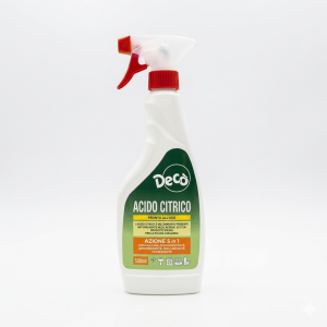 Detergente anticalcare acido citrico spray  da 500 ml.