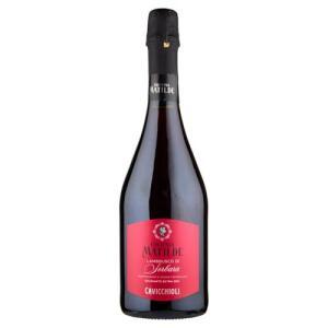 Spumante extra dry lambrusco di sorbara  da 75 cl..
