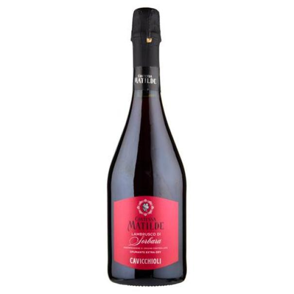 contessa matilde spumante extra dry lambrusco di sorbara contessa matilde da 75 cl.. - foto 1