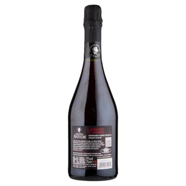 contessa matilde spumante extra dry lambrusco di sorbara contessa matilde da 75 cl.. - foto 2