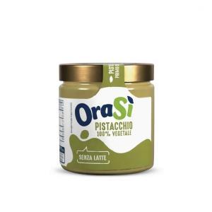 Crema spalmabile al pistacchio vegana  senza latte 100% vegetale 180g