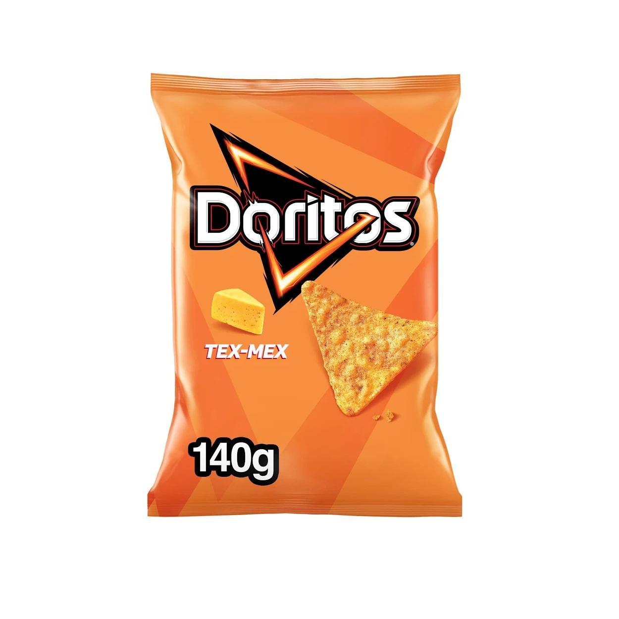 doritos snack salato doritos gusto tex mex formaggio multipack x5 40 gr. - foto 1