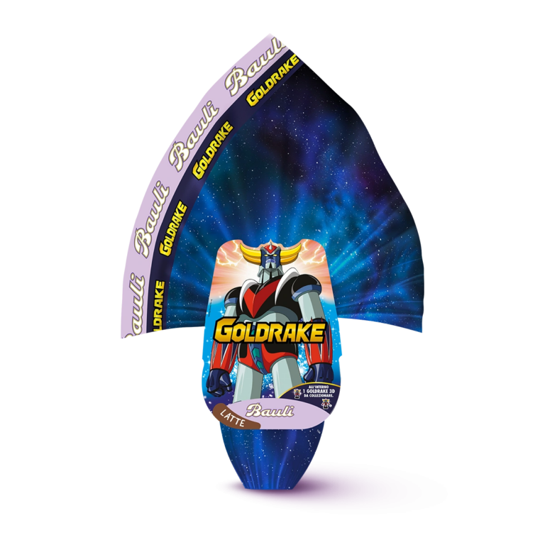 bauli uovo di pasqua al cioccolato superiore al latte goldrake bauli 220 gr. - foto 1