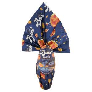 Uovo di pasqua crystal cioccolato all'arancia con 4 cioccolatini e sorpresa  265 gr.