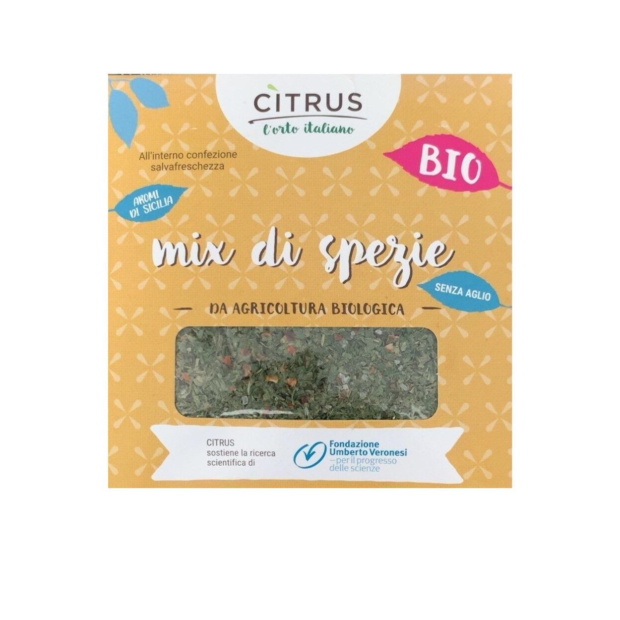 citrus confezione mix spezie aromi di sicilia senza aglio citrus da 30 gr. - foto 1