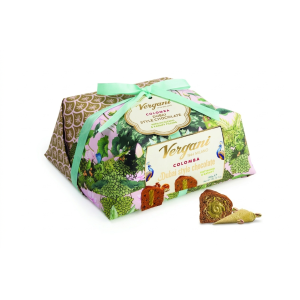 Colomba dubai chocolate con crema al pistacchio e kataifi  800 gr.