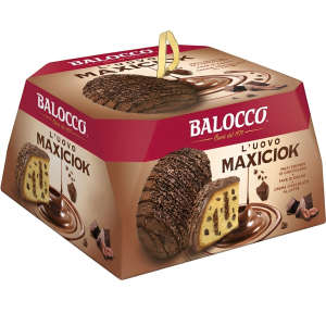 L'uovo maxiciok di cioccolato al latte con nocciole  750 gr.