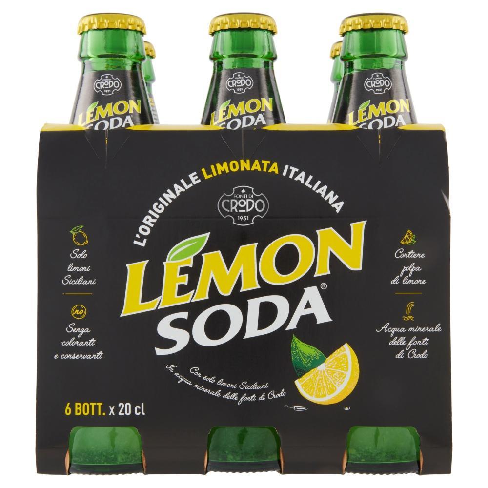 lemonsoda lemonsoda l'originale in vetro 6x20 cl. - foto 1
