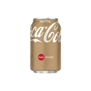 Bevanda analcolica gassata al gusto di vaniglia coca-cola vanilla coke 33 cl.