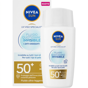 Crema solare viso daily invisible protezione fp50+  sun 40 ml.