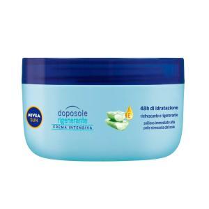 Crema doposole intensiva rigenerante e rinfrescante con aloe vera  sun 300 ml.